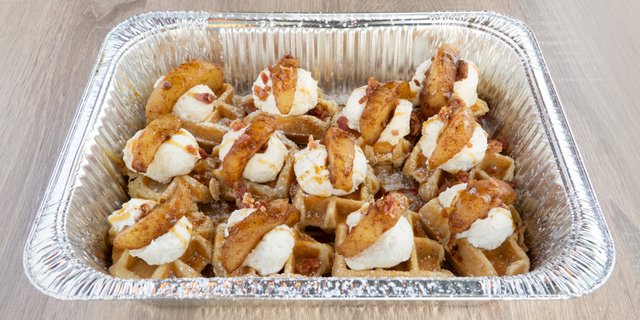Apple Pie Waffles