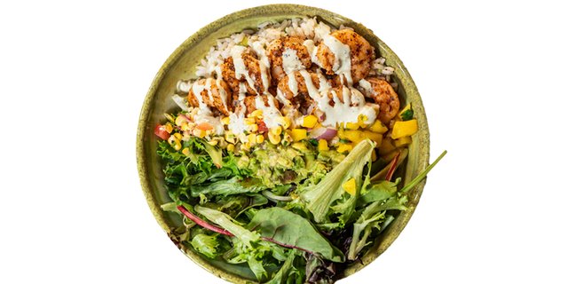 Blackened Shrimp Bowl