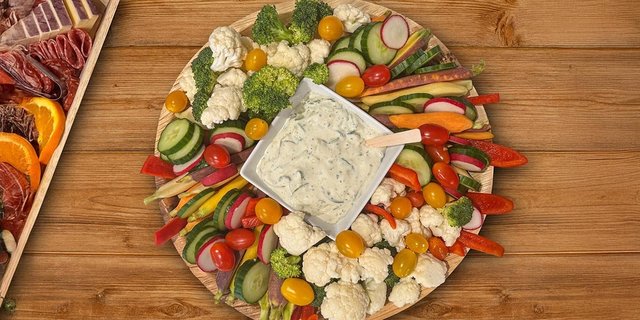 Large Crudite Platter