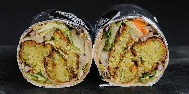 Spicy Falafel Wrap
