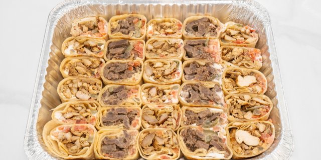 Small Arabic Style Shawarma Platter