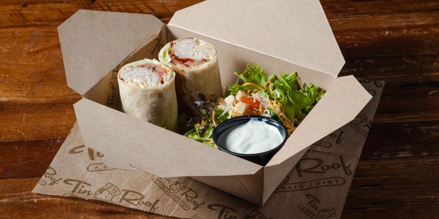 Turkey Club Wrap Boxed Meal