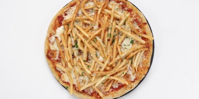 French Fries Pizza