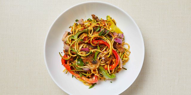 GF Mushroom Marinara Zoodle