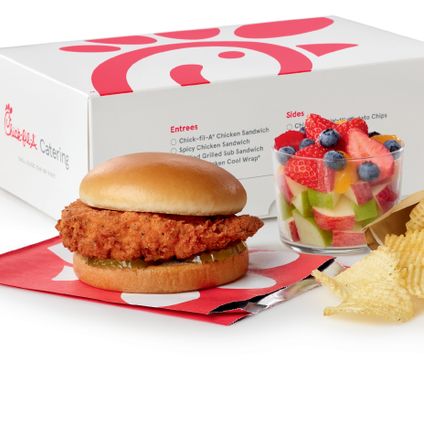 Regular Spicy Chicken Sandwich Packaged Meal