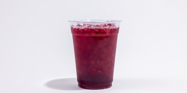 Homemade Hibiscus Iced Tea