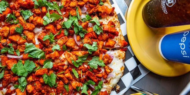 Chicken Tikka Masala Pizza