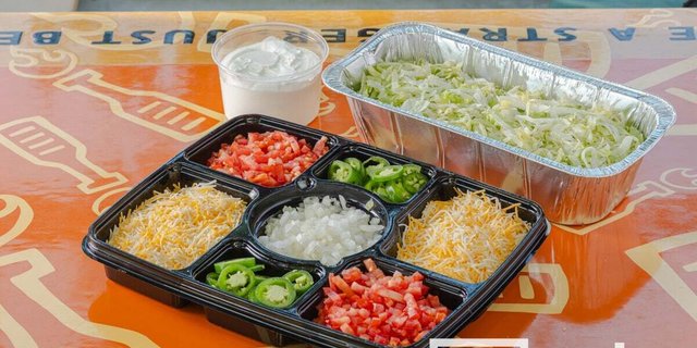 Catering Topping Tray