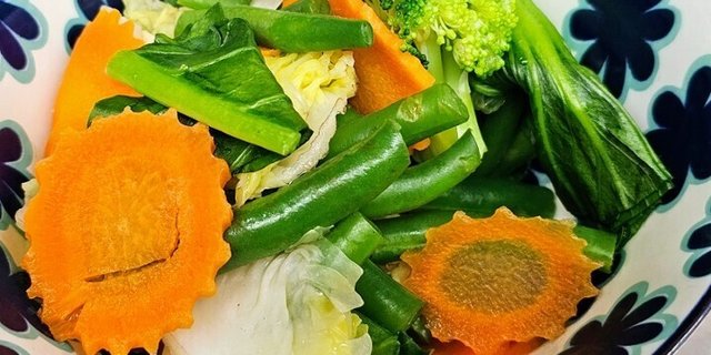 Steamed Mixed Vegetables