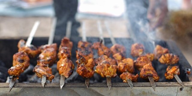 Sauteed Beef Skewers