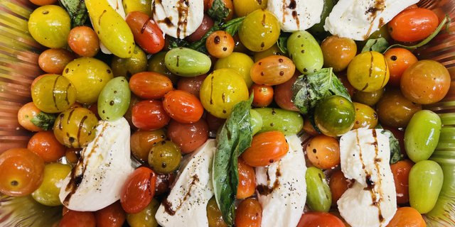 Caprese Salad Plate w/ Burrata