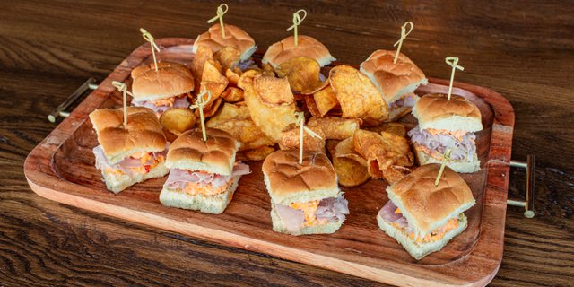 Pimento & Ham Sliders