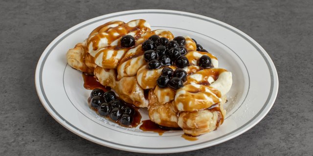Brown Sugar Boba Croffle