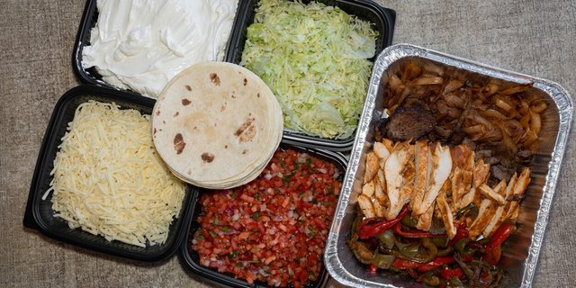 Build-Your-Own Fajita Bar
