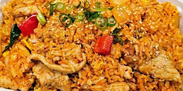Kimchi Fried Rice Tray
