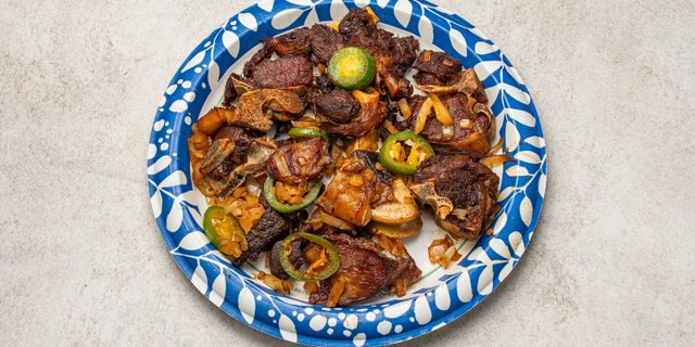 Grilled Goat