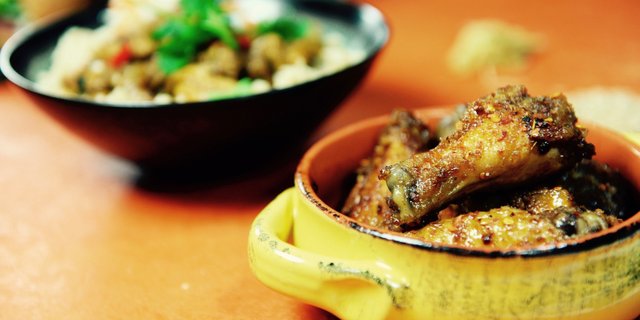Soy-Glazed Wings