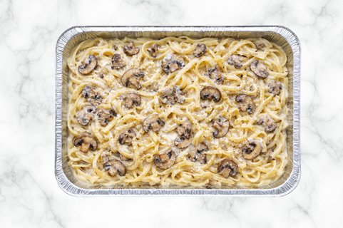 Mushroom Alfredo Pasta