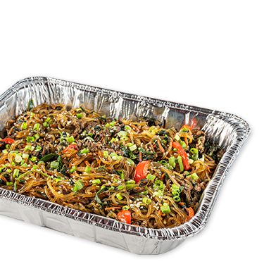 Japchae Platter