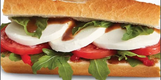 Tomato-Mozzarella Sandwich Lunch Box w/ Salad & Chips