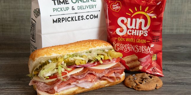 Whole Sandwich & Chips Premium Bagged Lunch