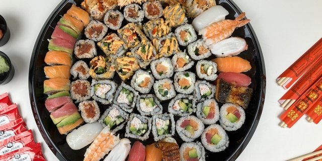 Assorted Sushi Rolls & Nigiri Sushi