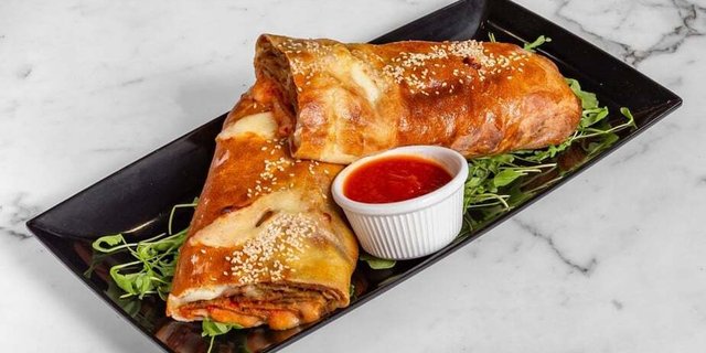 Eggplant Parmigiana Stuffed Bread