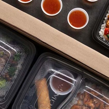 The Wok & Roll for 15 – Signature Boxed Lunches (with Spring Roll)
