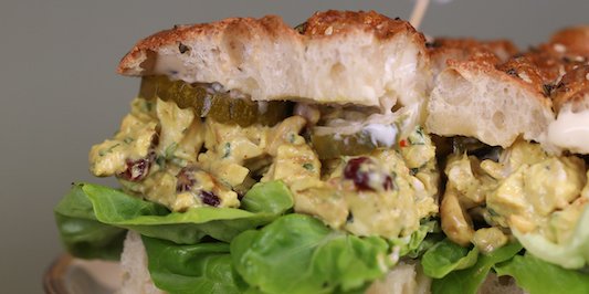 Curry Chicken Sandwich