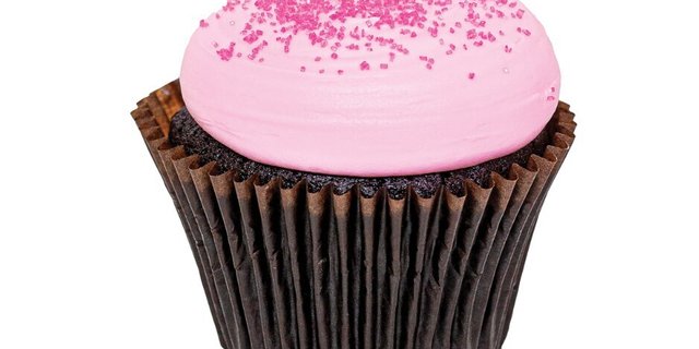 Pink Chocolate Cupcake