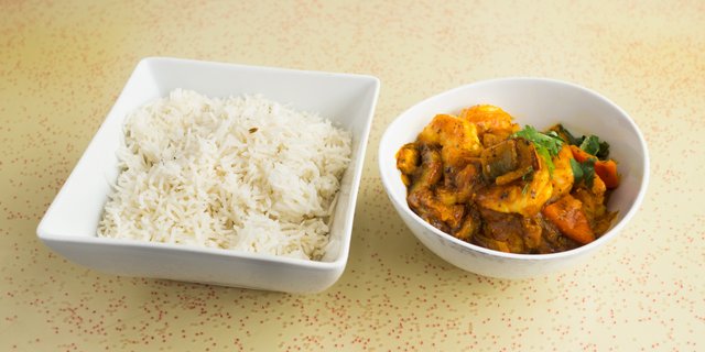 Shrimp Dopiaza