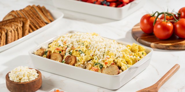 Greek Scrambler Tray