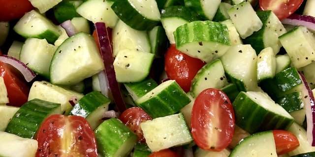 Cucumber Tomato Salad