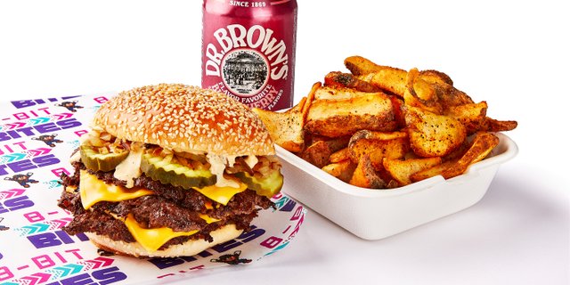 The Final Boss Burger Boxed Lunch