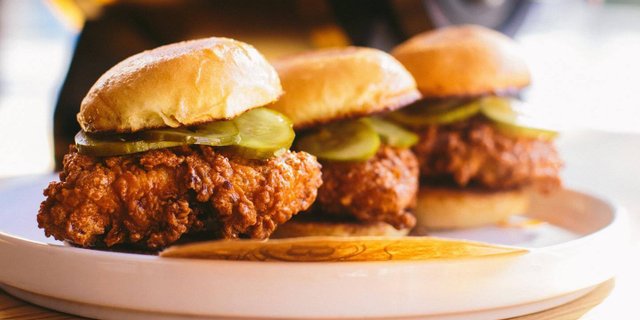 3-Sliders & Salad Platter