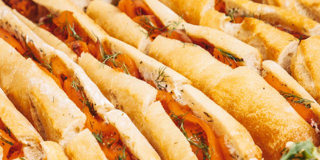 Salmon Sandwiches