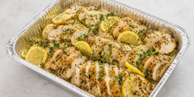 Lemon Chicken Breast w/ Fresh Herbs