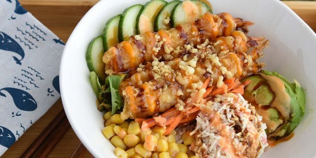 Shrimp Tempura Bowl