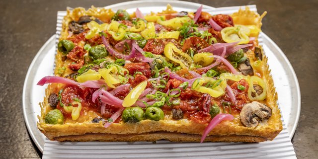 Vegan Supreme "Boss Lady Special" Pizza