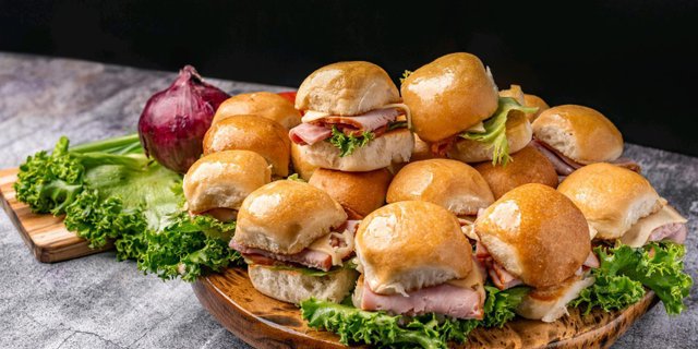 36 Ham & Provolone Cheese Sliders