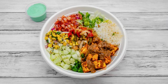 Paneer Makhani Veggie Bowl