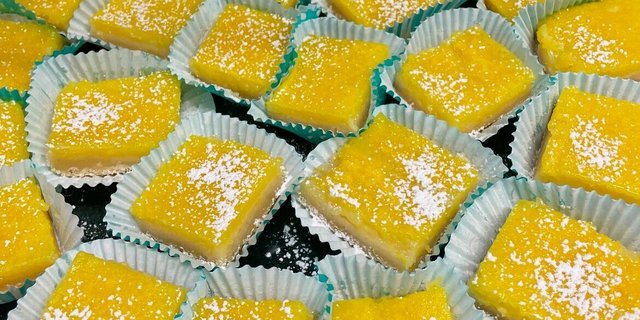 Homemade Lemon Squares