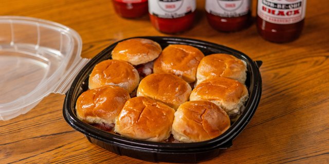 Smoked Meat Sliders Tray
