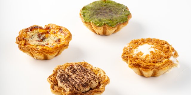 4 Pcs Sunflower Tart Combo