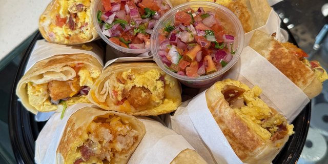 Breakfast Burrito Tray