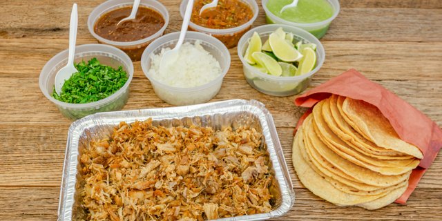 Carnitas Tacos Tray