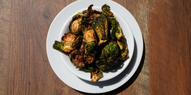 Crispy Fried Brussels Sprouts