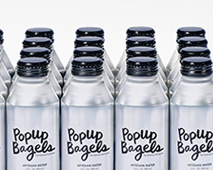 PopUp Bagels Water - 24pack