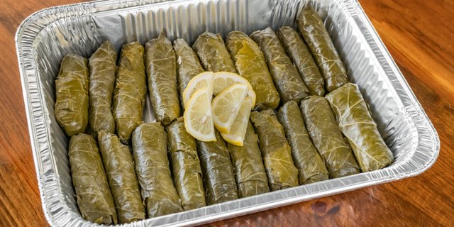 Veggie Stuffed Grape Leaves