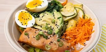 Zen Miso Salmon Bol